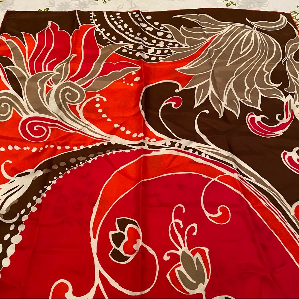 Brightly Patterned Scarf - Picture 2 of 3